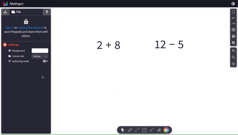 authoring-mode-mathigon