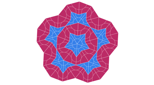 Penrose Tilings and the Golden Ratio – Polypad image