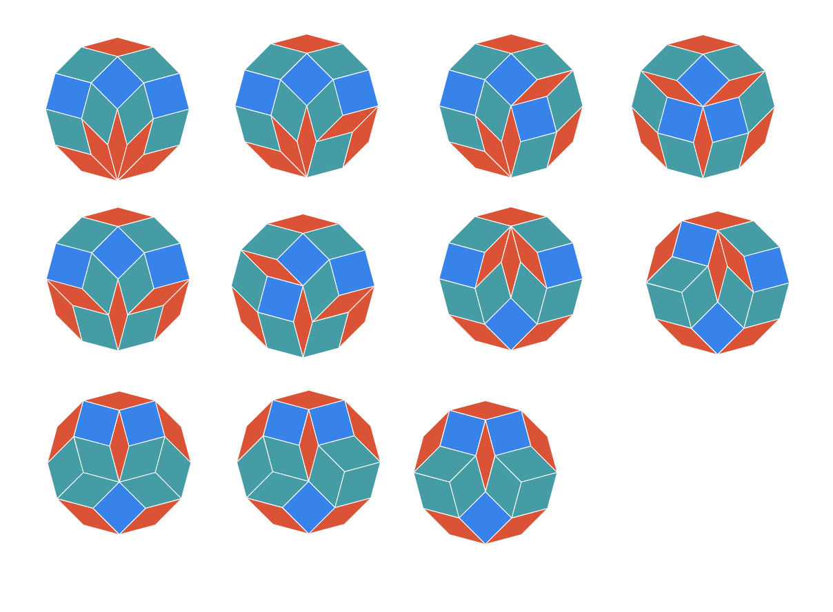 rhombic-dissection-of-dodecagons-polypad