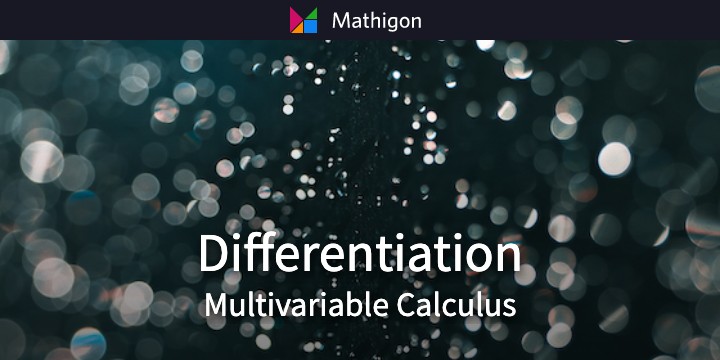 differentiation of multivariable functions